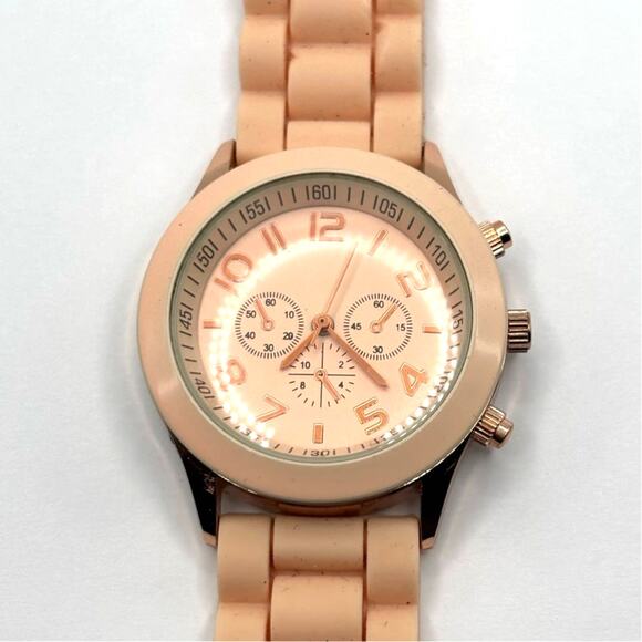 Pink Retro Men's Watch - Picture 2 of 4